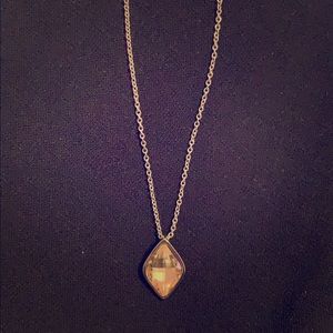 NWOT Silpada silver necklace with single stone!!!